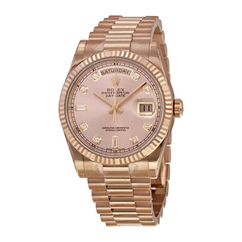 everose gold rolex womens|Rolex everose gold day date.